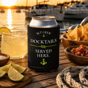 BLT Crew Docktails werden hier serviert Segeldesig Dosenkühler