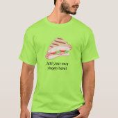 BLT Sandwich: Anpassbarer Slogan T-Shirt (Vorderseite)