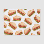 BLT-Sandwich Seidenpapier (Vorderseite)