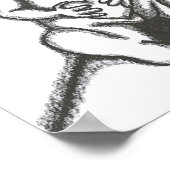 Blu - emotionales Dilemma Poster (Ecke)