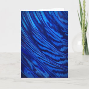 Blu Glass: Blank Card Karte