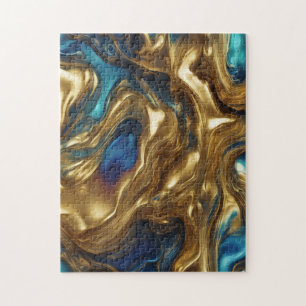 Blu & Gold - Puzzle