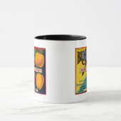 Blu-J Apple Crate LabelWatsonville, CA Tasse (Zentrum)