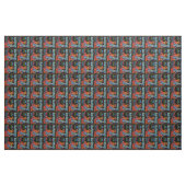 Blu Knight Fruchtlabel Stoff (Yard (91,4 cm))