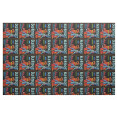 Blu Knight Fruchtlabel Stoff (Fat Quarter (45,7 x 55,9 cm))