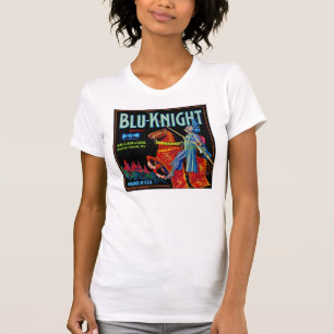 Blu Knight Fruchtlabel T-Shirt