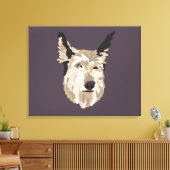 Blu Portrait Leinwand Kunst, Dichtung und Musik (Insitu (Wohnzimmer))