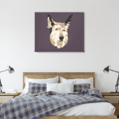 Blu Portrait Leinwand Kunst, Dichtung und Musik (Insitu (Schlafzimmer))