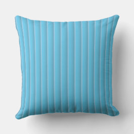 blu strips throw pillow kissen