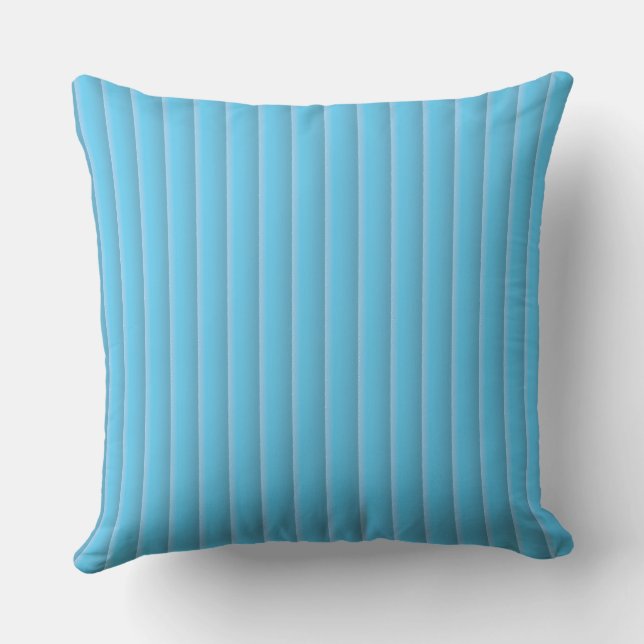 blu strips throw pillow kissen (Rückseite)