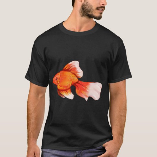 Blub Blub - Goldfisch T-Shirt (Vorderseite)
