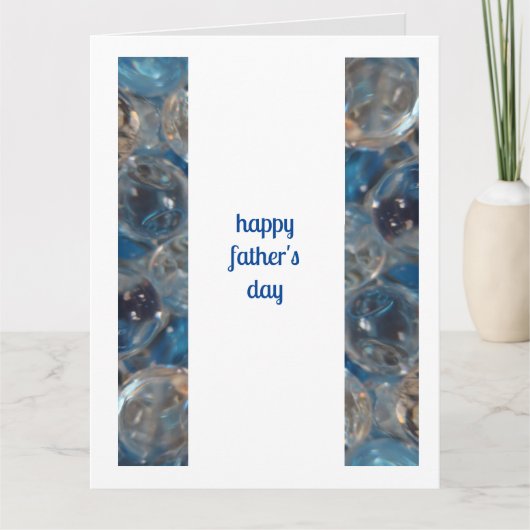 Blubble Blue - Vatertag 2 Karte (Vorderseite)