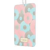 Blubble Gum Circle Origami Pastel Muster Autolufterfrischer (Links)