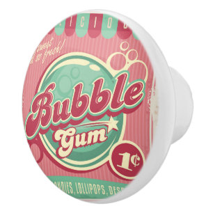 Blubble Gum Knob Keramikknauf