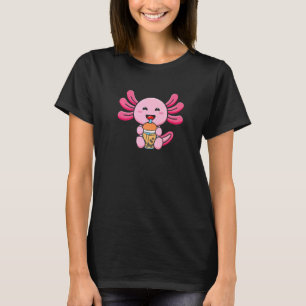 Blubble Milk Tee Axolotl Niedlicher Axolotl Drink 