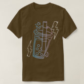 Blubble Tea Drinker Tapioca Pearl Milk Boba Tee 5 (Design vorne)