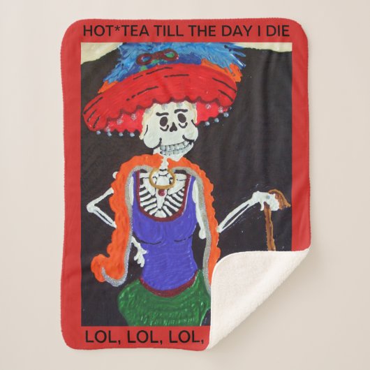 Blubblepazifische Decke Sherpadecke (Vorderseite)