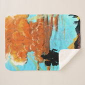 Blubblepazifische Decke Sherpadecke (Vorderseite (Horizontal))