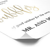 Blubbles Sendoff Signieren Wählen Sie Ihre Imitate Fotodruck (Ecke)