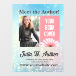 Blubbly Custom Author Book Signature Fensteraufkleber