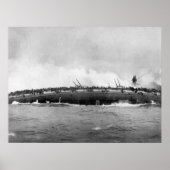 Blücher Sinks Poster (Vorne)