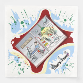 Blud Klinic | Valentine’s Day Dinner Napkin Serviette