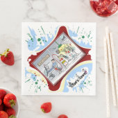 Blud Klinic | Valentine’s Day Dinner Napkin Serviette (Beispiel)