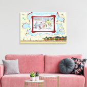 Blud Klinic | Valentinstag 24x16 Leinwanddruck (Insitu (Wohnzimmer))