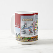 Blud Klinic | Valentinstag Klassischer Kaffeebeche Kaffeetasse (Vorderseite Links)