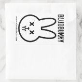 BLUDBUNNY Aufkleber (Tasche)