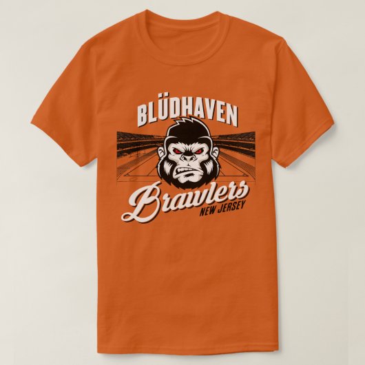 Bludhaven-Brawler T-Shirt (Design vorne)