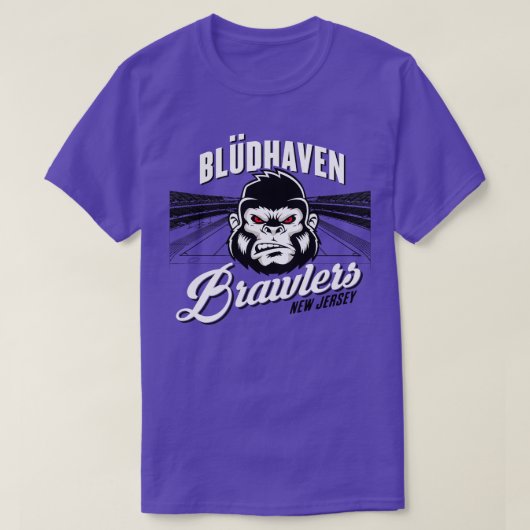 Bludhaven-Brawler T-Shirt (Design vorne)
