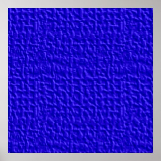 BLUE057 DARK ROYAL BLUE WAFFLE TEMPLATE BA POSTER (Vorne)