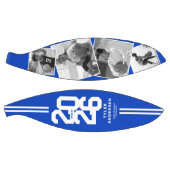 Blue 2025 Abschluss Senior 4 Foto Basketball (Panele)