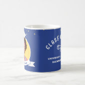 Blue 2025 Grad Foto Abschluss Kaffeetasse (Mittel)