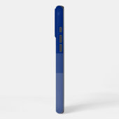 Blue 3 Töne Personalisiert Handy Fall HAMbWG iPhone Hülle (Linke Seite)