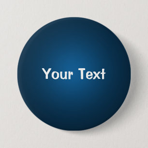 Blue 3"-Vorlage für benutzerdefinierte Text Button