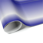 Blue 3D Raft Abstrakt Geschenkpapier (Rolleneckpunkt)