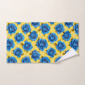 Blue 3d-Rose Badhandtuch Set (Handtuch)