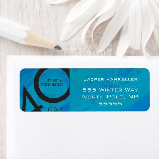 Blue 40 Decade Geburtstag (Insitu)