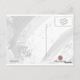 Blue 60 Decade Geburtstag Postkarte