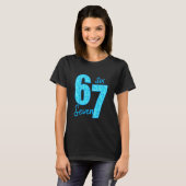 Blue 67 Funny Meme  T-Shirt (Vorne ganz)