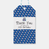 Blue 80er 90er-Throw Back Music Classic Geschenkanhänger (Vorderseite)