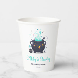 Blue A Baby brütet Halloween Baby Dusche Pappbecher