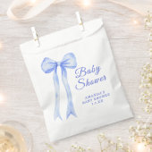 Blue a Bow Es ist eine Boy Baby Dusche Geschenktütchen (Ausgeschnitten)