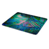 Blue Abalone Shell Schneidebrett (Ecke)