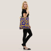 Blue Abend Primrose Design Tasche (Am Model)