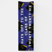 Blue Abschluss Class 2025 Banner (Vertikal)