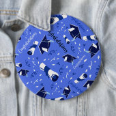 Blue Abschluss Glückwunsch Button (Beispiel)