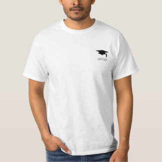 Blue Abschluss Tassle Worth Hassle Personalisiert T-Shirt